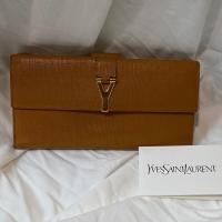 ราคา แท้100% กระเป๋าสตางค์ YSL มือสอง AUTHENTIC SECONDHAND YSL WALLET (6637738978)
