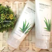 ราคา The face shop Herb day 365 cleansing foam #Aloe (632939887)