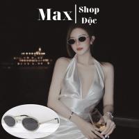 ราคา แว่นกันแดดแฟชั่น round fortune บอกเซอร์กลิตเตอร์สีเงิน แว่น ao dai สําหรับ Tet new year Ulzzang style HQ Maxshopdoc hot (41075881979)