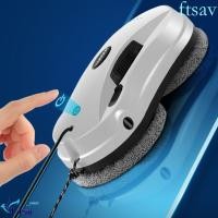 ราคา SWIFTSAVER Robot Window Cleaner, สเปรย์คู่ทําความสะอาดหน้าต่างอัตโนมัติสมาร์ททําความสะอาดกระจกหุ่นยนต์, High Windows ABS Ime-Saving Automatic Window Cleaning Washer (46507850209)