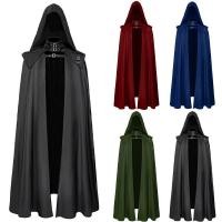 ราคา 2026 ใหม่ S-5XL Renaissance Devil Wizard Cloak คอสเพลย์เครื่องแต่งกายยุคกลาง Retro Gothic ผู้ชายยาวสไตล์ Coat Cape (48051779433)