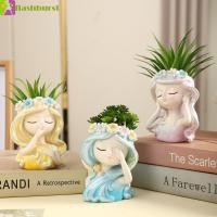 ราคา แฟลชเบิร์ต หัวนางฟ้ากระถางต้นไม้,ทําด้วยมือสาวการ์ตูนใบหน้ากระถางดอกไม้,งานฝีมือเรซินสร้างสรรค์กันน้ําน่ารักรูปชาวไร่โฮมออฟฟิศ (57657821036)
