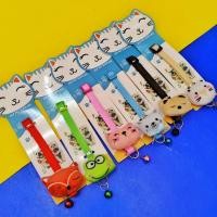 ราคา (ยกโหล 12 ชิ้น) ปลอกคอแมว สุนัข สัตว์เลี้ยง ปลอกคอตุ๊กตา คละสีคละแบบ No.126 (43667070217)