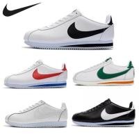 ราคา รองเท้าผ้าใบยางวิ่งลําลองหนัง Cortez สําหรับผู้ชาย s1za 4QWL (46959445767)