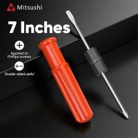 ราคา Mitsushi ไขควงสลับหัว 2 in 1 ไขควงสลับด้าม 7 นิ้ว ไขควงหัวสลับ ไขควง ไขควงหัวแฉก ไขควงหัวแบน ไขควงสลับ (25164802625)