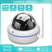 ราคา Hamrol 5MP Wireless Network Monitoring Camera Waterproof Infrared Night Vision Explosion-Proof CCTV (20594554851)