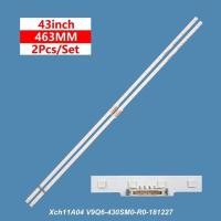 ราคา ไลท์43 TV Samsung ซัมซุง รุ่น QA43Q60TA : QA43LS03T 1 set 2 แถว 38 LED 3 V ยาว 462 mm (46402389755)