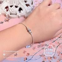 ราคา สร้อยข้อมือเงิน สร้อยข้อมือแต่งประคำเงิน เงิน99.99 สร้อยข้อมือลงยา เงินลงยา เงินสุโขทัย สร้อยข้อมือสายมู (46758297041)
