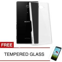 ราคา เคสคริสตัลสําหรับ Sony Xperia M2 / D2303 - เคสแข็งแบบใส + ฟรีกระจกนิรภัย (44403753130)