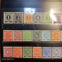 ราคา Germany 1946-7 British, American & Soviet Zones Numerals 25 vals MNH (29013331436)