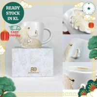 ราคา [มาใหม่] Starbucks 50th Anniversary Goddess Mug Starbucks Ceramic Mug Mermaid Mug To Cup Couple Christmas (23843306845)