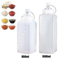 ราคา DAGMARC 800/1000ml ขวดบีบซอส, อุปกรณ์ครัว PE ขวดเครื่องปรุง, ซอสกันฝุ่นน้ําส้มสายชูขนมหวานซอสมะเขือเทศ Cruet (44709216744)