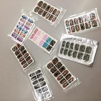 ราคา Sticker for nail แผ่นสติกเกอร์แปะเล็บ (142035223)