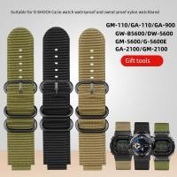 ราคา สายนาฬิกาไนลอนสําหรับ casio g-shock DW-5600 GW-B5600 GM-5600 GM110 GA110 GM2100 GA900 AE1200 กีฬาผ้าใบระบายอากาศสายนาฬิกา (57456029974)