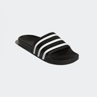 ราคา adidas ว่ายน้ำ แตะ ADILETTE Unisex สีดำ 280647 รองเท้า train (23363276720)