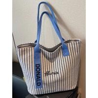 ราคา tote bag กระเป๋าผ้าสีดำมีซิป ฤดูร้อนลายผ้าใบกระเป๋าผู้หญิง 2026 สไตล์ใหม่ขนาดใหญ่-ความจุชั้น สิริ กระเป๋าสไตล์เกาหลีไหล่ข้างเดียวพร็อพเพื่อ (53859252833)