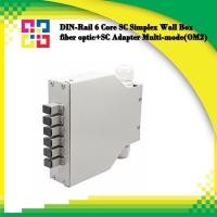 ราคา B1-WMDIN-6SCMM DIN-Rail 6 Core SC Simplex Wall Box fiber optic+SC Adapter Multi-mode(OM2) (41523448558)