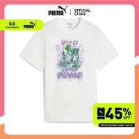 ราคา PUMA Kids Graphic Super PUMA Tee Youth สีขาว - 63222902 (47056201927)