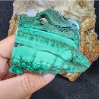ราคา หินมาลาไคต์ มาลาไคต์ หินมาลาไคท์ มาลาไคท์(Malachite)ยาว 7.6 ซม.หน้ากว้าง 7.5 ซม.หนา 1 ซม.น้ำหนัก 130 g. (9131202094)