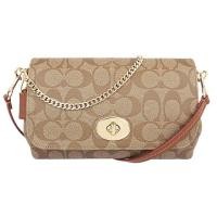 ราคา New COACH F34615 MINI RUBY CROSSBODY IN SIGNATURE CANVAS (805746842)