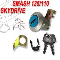 ราคา SEAT LOCK ASSY สําหรับ Suzuki SMASH 115 110 SKYDRIVE 125 fi skydrive 125 suzuki ล็อครถจักรยานยนต์ (28603714173)