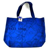 ราคา Kaws x UNIQLO Navy canvas tote bag 2019 (ของจริงสีจะเข้ม) (23302981191)