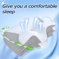ราคา C Sleep Memory Neck Pillow Slow Rebound Comfortable Memory Foam Sleep Pillow Cervical Orthopedic Ne (50309837723)