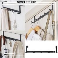 ราคา SIMPLESHOP Over-The-Door Hook Home & Living Towel Holder Coat Hanger (49609914442)