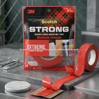 ราคา 3M Scotch Strong 6.7กก.เทปคู่Extreme Maximum Strength 4Mเทปในร่มกลางแจ้งกาวติดผนังอเนกประสงค์สามM (49059928845)