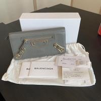 ราคา CO220101709] Balenciaga / Classic City Long Flap Wallet EdgeHW (17721760596)