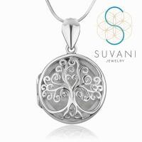 ราคา SUVANI เงินแท้ 92.5 % ล็อกเก็ตต้นไม้แห่งชีวิต ลายฟิริกรี เซลติก ล็อกเก็ตพร้อมสร้อยคอ เครื่องประดับเงินแท้ (25203070641)