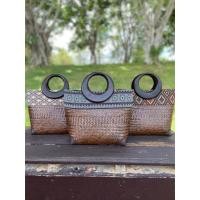 ราคา กระเป๋าสาน กระจูด กระเป๋าใบใหญ่ handmade กระเป๋าแฮนด์เมด ของฝากของขวัญ ตะกร้าสาน กระเช้าสาน handmade (26311945148)