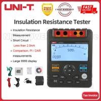 ราคา UNI-T Ready StockUNI-T UT512 เครื่องทดสอบความต้านทานฉนวน Digital Megohmmeter 500V-2500V Megger Earth Ground Ohm Meter AC DC Voltmeter (55208543501)
