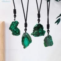 ราคา HUBERT Malachite Slice จี้, จี้มาลาไคต์คริสตัลรูปร่างไม่สม่ําเสมอ, แบบพกพาพร้อมสายไฟสร้อยคอหินคริสตัลธรรมชาติออกเดท (45305871736)