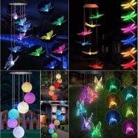 ราคา โมบาย โมบายโซล่าเซลล์ ไฟประดับ ไฟตกแต่ง โซล่าเซลล์ LED ไฟ ไฟแต่งสวน ใช้พลังงานแสงอาทิตย์ ไฟแต่งห้อง ไฟตกแต่ง โคมไฟ (21462038048)