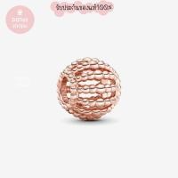 ราคา (ของแท้100%) Pandora rose Beaded Openwork ชาร์มกลมโรส (26755565300)