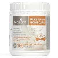 ราคา Bio Island Milk Calcium Bone Care 150 Softgel Capsules (4050193093)