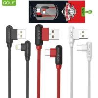 ราคา Golf GC-45 L Shape PVC Micro Usb IP Type C สาย USB (41613835835)
