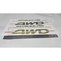 ราคา สติ๊กเกอร์ดั้งเดิมคำว่า SPACECAB THE MOST EXCITING AND ADVENTUROUS 4WD ติดข้างแค๊ป รถกระบะ ISUZU RODEO ปี 1990-1994 (21296581568)