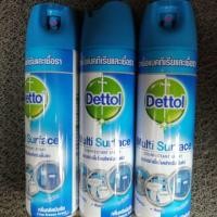 ราคา พร้อมส่ง​ dettol multi surface disinfectant spray 225 ml. สีฟ้า (4320106846)