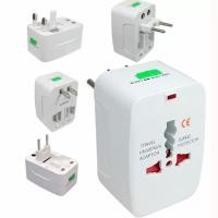 ราคา UVA19 Plug Universal Adaptor ตัวแปลง Sockets World Travel White (24237161895)