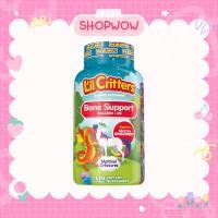 ราคา แคลเซียมL'il Critters Bone Support Gummy Vitamins with Calcium and Vitamin D3, 120 Count (55801797330)