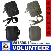 ราคา กระเป๋าร้อยเข็มขัด Volunteer แท้ (มีสายสะพายข้างให้ 1 เส้น)รหัส VA1590-13 (7145340859)
