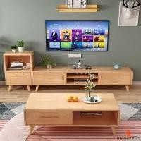 ราคา INDY FURNISH ตู้วางทีวีไม้ยางพารา รุ่น Dora สีธรรมชาติ (27787104599)