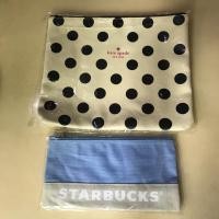 ราคา กระเป๋าเครื่องสำอางค์ Kate Spade & Starbuck ใหม่ (814043417)