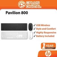 ราคา HP Pavilion 800 Slim 2.4 GHz USB Wireless Keyboard & Wireless Mouse Combo (41579168663)