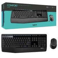 ราคา KEYBOARD & MOUSE (คีย์บอร์ดและเมาส์ไร้สาย) LOGITECH MK345 WIRELESS (BLACK) สินค้าประกัน 1 ปี (6431556933)