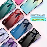 ราคา [ ส่งจากไทย ] Case OPPO Reno2F เคสกระจกสองสี เคสเงาไล่สี ขอบนิ่ม เคสกันกระแทก สีกระจกเทมเปอร์ปลอกแก้วฝาหลังกันชน (17305114488)