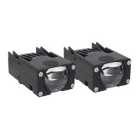 ราคา ชุดไฟ LED 2 ชิ้น ไฟหน้ารถ มอเตอร์ไซค์ ATV UTV โปรเจคเตอร์ เลนส์ตัดหมอกรถยนต์ออฟโรด 68000 ลูเมน พร้อมพัดลม 10V-80V (47859013627)