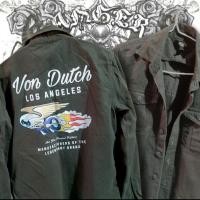 ราคา แจ็คเก็ต / เสื้อคลุม von dutch slim fit หล่อแบบไม่มีไม้เอก (46554881072)